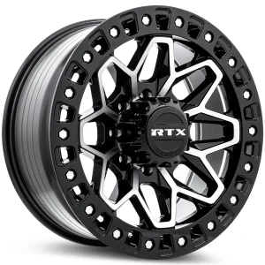 RTX Wheels – Zion – Black – 20″x9″ 20mm – Summer Wheels – 083204